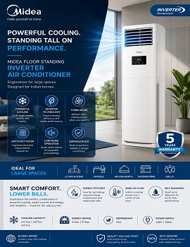 Midea Inverter thumb slide